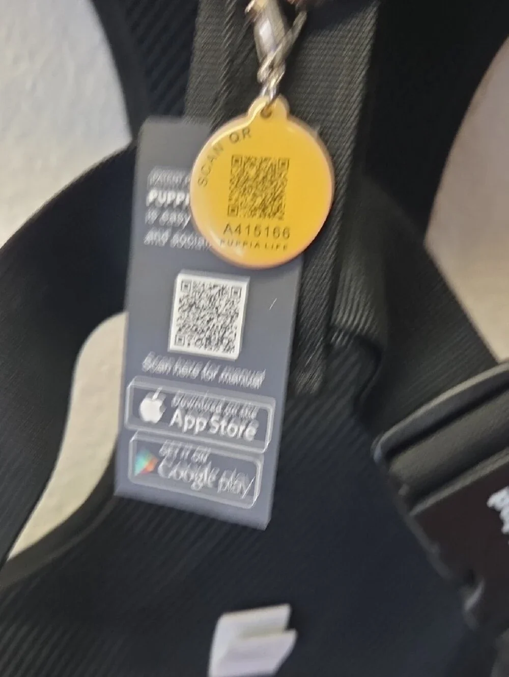 Puppia Smart Tag Step-In Harness For Dogs Size XXL